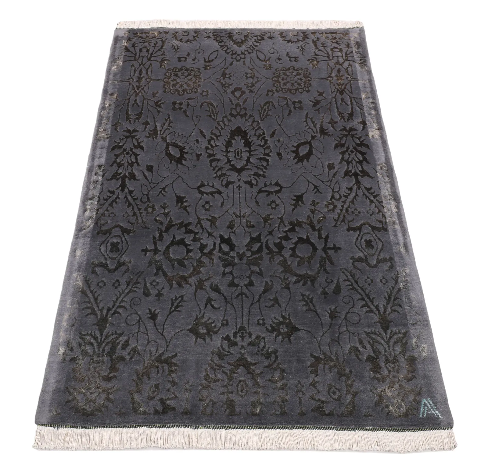 فرش دستباف کرک و ابریشم کد 2328081