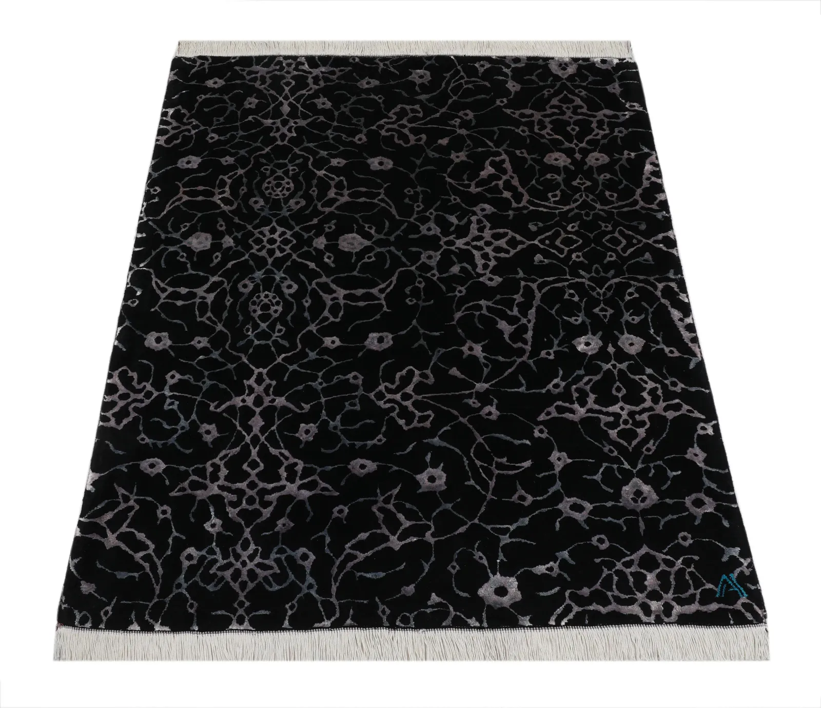 فرش دستباف کرک و ابریشم کد 2328979