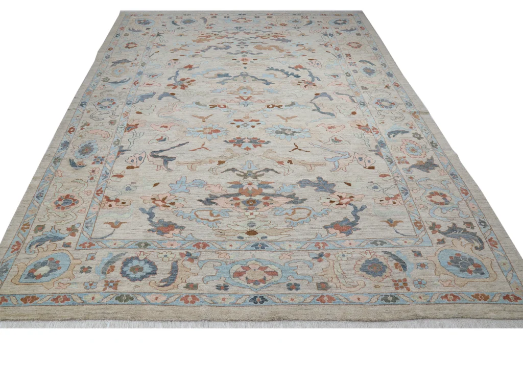 فرش دستباف تبریز طرح داستان بژ