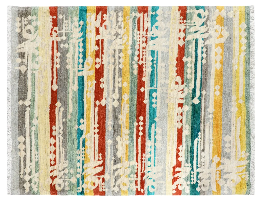 فرش دستبافت تبریز طرح نیزار