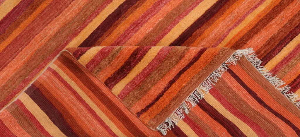 قالیچه دستبافت سلطان‌آباد قرمز آجری