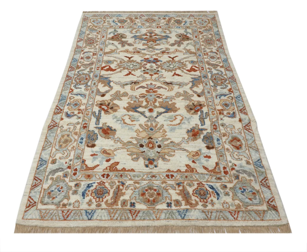 فرش دستبافت سلطان آباد طرح دستان قالیچه