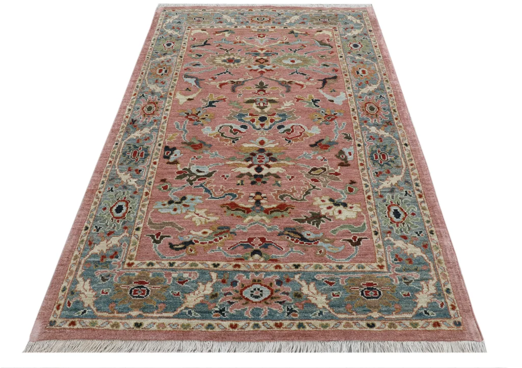 قالیچه دستبافت سلطان‌آباد رنگ آجری